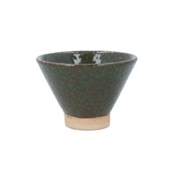 Stoneware Mini Bowl 7cm Dark Green Speckle