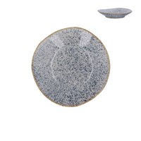 Stoneware Plate 19cm - Blue Speckled