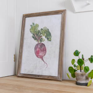 Croston Root Vegetable Framed Print B