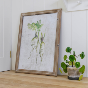 Croston Root Vegetable Framed Print C